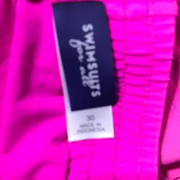 Swimsuits For All Hot Pink Swomming Capris Size 30 - Picture 5 of 6